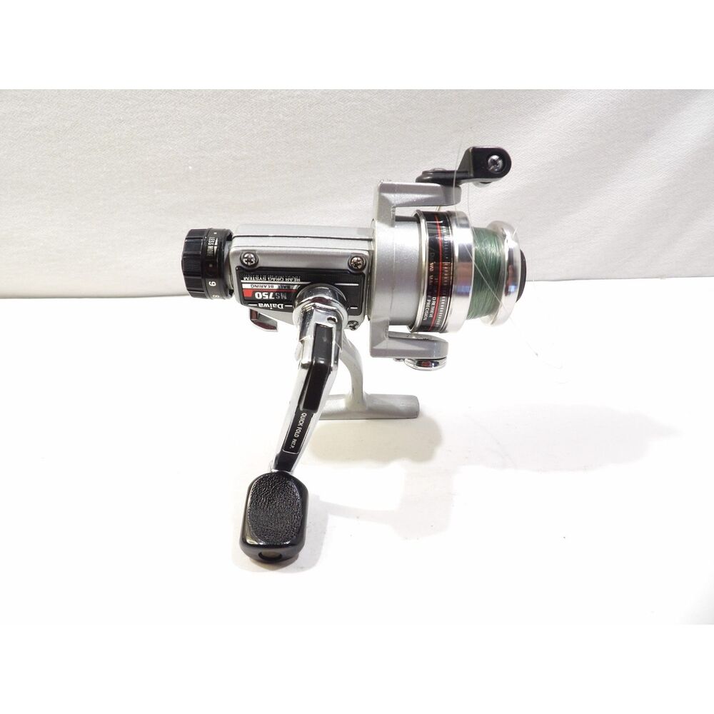 Daiwa MS750 Ball Bearing Fishing Reel, Open Faced Rear Drag System